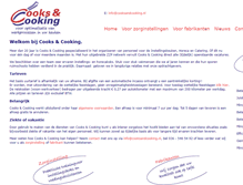 Tablet Screenshot of cooksandcooking.nl